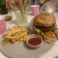 Burger was ok - but patty very mushy   at Kynd Community - Canggu in Canggu