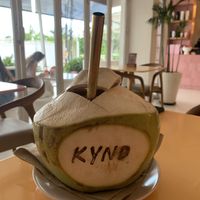 Whole coconut  at Kynd Community - Canggu in Canggu