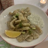 Calamari starter  at Kynd Community - Canggu in Canggu