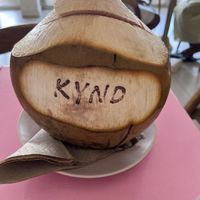 Whole coconut   at Kynd Community - Canggu in Canggu