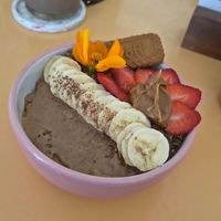 Banana biscoff bowl at Kynd Community - Canggu in Canggu
