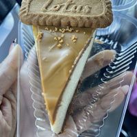 The vegan Biscoff cheesecake is amazing!!  at Yummy SweetCakes in St Louis