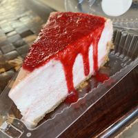 Vegan and gf strawberry cheesecake   at Yummy SweetCakes in St Louis