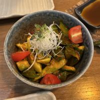 Cucumber salad! 😍  at Shōyu in Riga