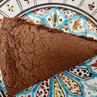 Torta al cioccolato senza farina (vegetariana) at Ecologica Bistrot in Palermo
