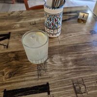 Homemade lemonade at Ecologica Bistrot in Palermo