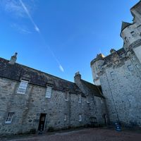 Tea room front  at Castle Fraser Tearoom in Inverurie