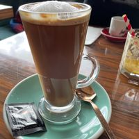 Coffee and coconut milk at Perth in Santa Maria Da Feira