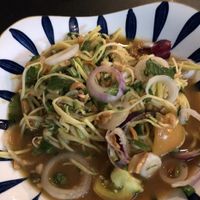 Green mango salad   at ThaiPhoon & Kalye 42 by Thai-Phoon in Bantayan Island