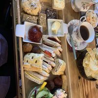 Afternoon tea selectionn  at The Lounge Paradise Tearooms And Bar in Goole