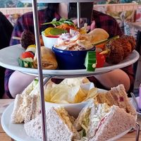 Vegan afternoon tea for 2 was amazing highly recommended at The Lounge Paradise Tearooms And Bar in Goole