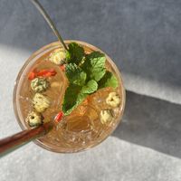 Vegan 87 Ice Tea  at Vegan 87 in Berlin