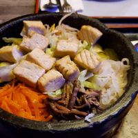 Hot stone bowl, vegan at Koriya in Springfield