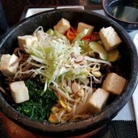 Hot stone bowl bibimbap. at Koriya in Springfield