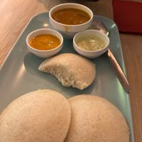 An order of idli for 7 euros  at Dosa.com - The South Indian Restaurant in Dusseldorf