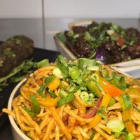 Shezwan Noodles at DosaHut in Dusseldorf