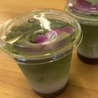 Blueberry matcha- best thing ever  at Deeply Coffee in Orlando