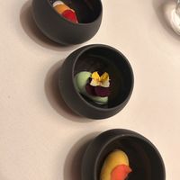 Choice of sorbet   at Salabka in Prague