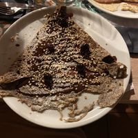 Crêpes dolce vegan  at Chez Camille in Turin