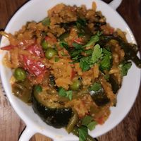 Vegetable paella at The Port House in Dublin