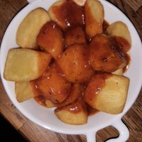 Patatas bravas at The Port House in Dublin