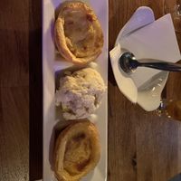 Pasteis de nata and vegan ice cream  at The Port House in Dublin