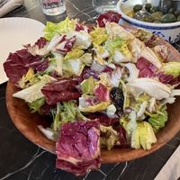 House salad   at Ollie's Pizza in High Falls