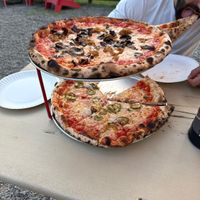$60 of vegan pie  at Ollie's Pizza in High Falls