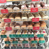 donuts - vegan options labelled at MEL - Daniel's Donuts - T4 & T1 in Melbourne