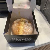 Apple and custard, my fave    at MEL - Daniel's Donuts - T4 & T1 in Melbourne