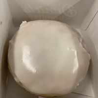 Glazed donut. Really good! #Veganuary at MEL - Daniel's Donuts - T4 & T1 in Melbourne