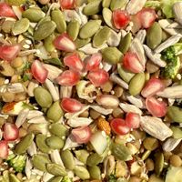 detox salad with lentils instead of quinoa - 250Rs  at Awani Plant Based in Arambol