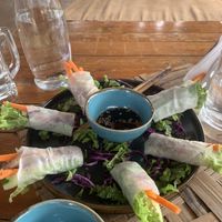 Summer rolls   at Awani Plant Based in Arambol