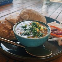 “Puri Bhaji” ⭐️⭐️⭐️⭐️⭐️  at Awani Plant Based in Arambol