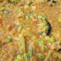 Veggie Daal Curry at Samsara - PXM in Brisas De Zicatela