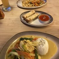 Tofu, noodle   at Mr. Ha in Bad Waldsee