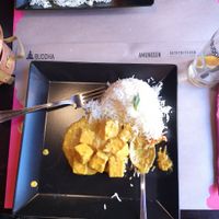 Tofu cashew sauce at Buddha Lounge in Gdansk