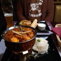 Tofu masala at Buddha Lounge in Gdansk