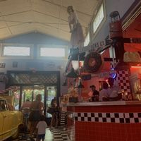   at 1950 American Diner in Forte Dei Marmi