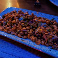 Bhatmas sandheko (crunchy soybeans) at Thamel in Aldershot