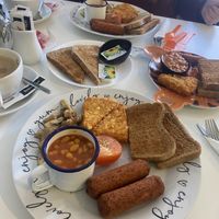 Vegan breakfast  at Barneys TA9 in Highbridge