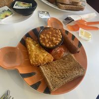 Child’s vegan breakfast   at Barneys TA9 in Highbridge