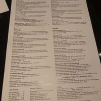 Menu  at Blacksmith Restaurant in Bend