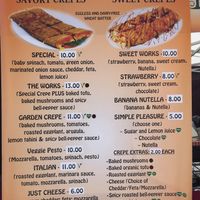 Menu at Campbell Farmer's Market in Campbell