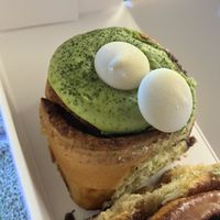 January matcha - vegan white chocolate roll 🌱   at Have A Roll in Ghent