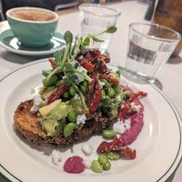 Smashed avo at Operator 25 in Melbourne