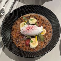 Thai milk tea porridge at Operator 25 in Melbourne