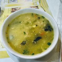 Sopa del día  at Loving Hut - Titikaka in Puno