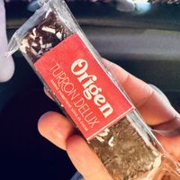 Barrita de turrón de cacao  at Loving Hut - Titikaka in Puno