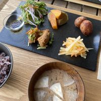 It’s all vegan.  at Seed Cafe シードカフェ in Fujinomiya